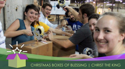 Assemble ‘Christmas Boxes of Blessing’