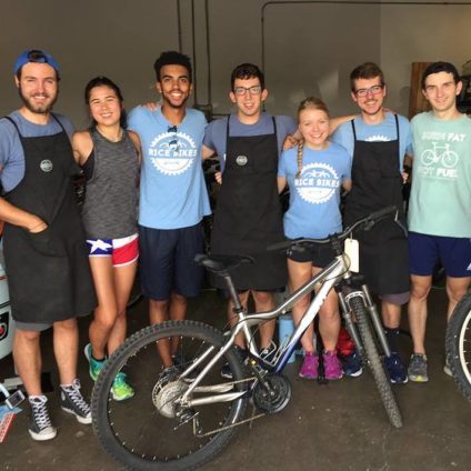 Fix bikes for refugees with Freewheels Houston